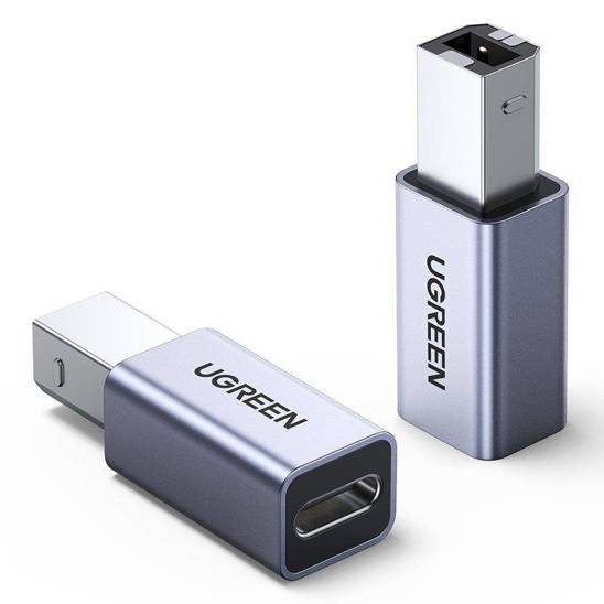 Adapter USB-C na USB-B UGREEN US382 (do drukarki)