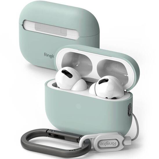 Etui APPLE AIRPODS PRO 1 / 2 Ringke Silicone Seafoam