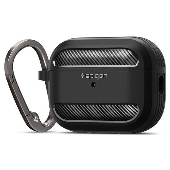 Etui APPLE AIRPODS PRO 1 / 2 Spigen Rugged Armor Matte czarne