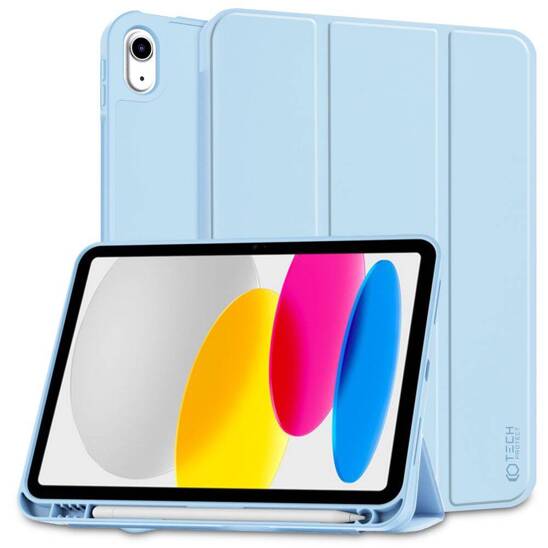 Etui APPLE IPAD 10.9 (10gen) Tech-Protect SC Pen jasnoniebieskie