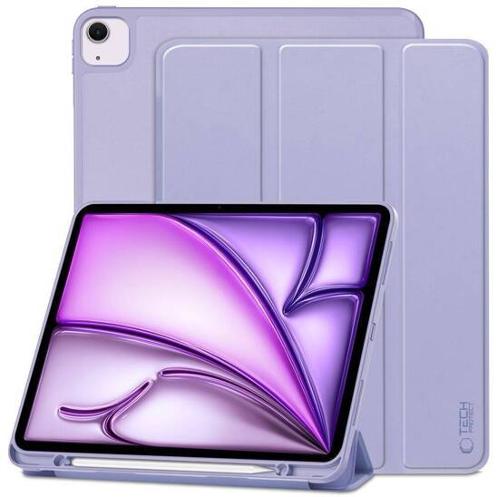 Etui IPAD AIR 13.0 2024 Tech-Protect SC Pen fioletowe