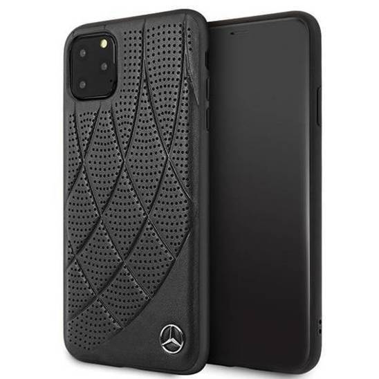 Etui IPHONE 11 PRO MAX Mercedes Hard Case Bow Line (MEHCN65DIQBK) czarne