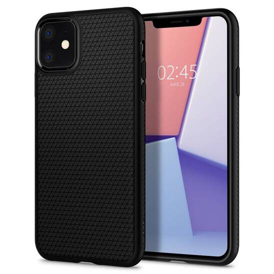 Etui IPHONE 11 Spigen Liquid Air Matte czarne