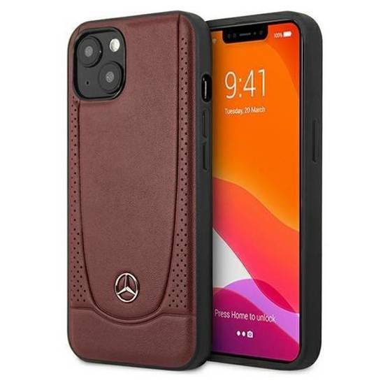 Etui IPHONE 13 MINI Mercedes Hardcase Urban Line (MEHCP13SARMRE) czerwone