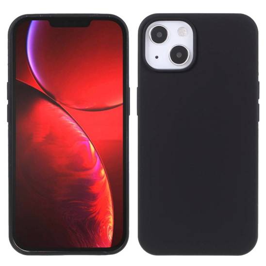 Etui IPHONE 13 Silicone case elastyczne silikonowe czarne