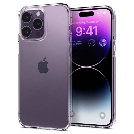 Etui IPHONE 14 PRO Spigen Liquid Crystal transparentne