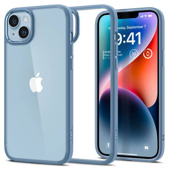 Etui IPHONE 14 Spigen Ultra Hybrid Crystal Sierra Blue