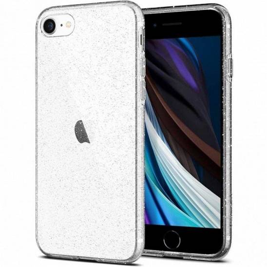 Etui IPHONE SE 2022 / SE 2020 / 7 / 8 Spigen Liquid Crystal Glitter Brokat transparentne