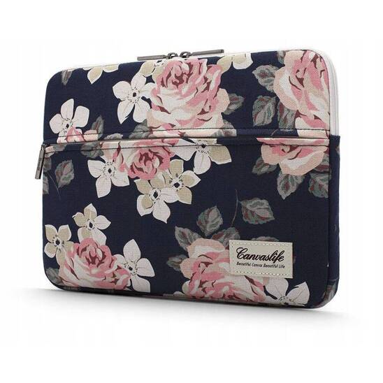 Etui LAPTOP 13" - 14" Canvaslife Sleeve Navy Rose