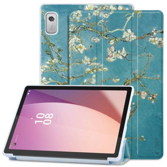 Etui LENOVO TAB M9 Tech-Protect SmartCase Sakura wzór