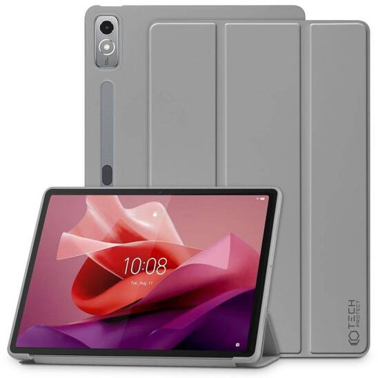 Etui LENOVO TAB P12 12.7 Tech-Protect SmartCase szare