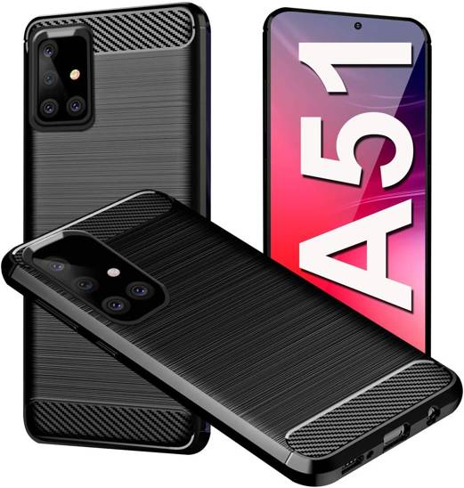 Etui SAMSUNG GALAXY A51 Nexeri Carbon Pancerne czarne