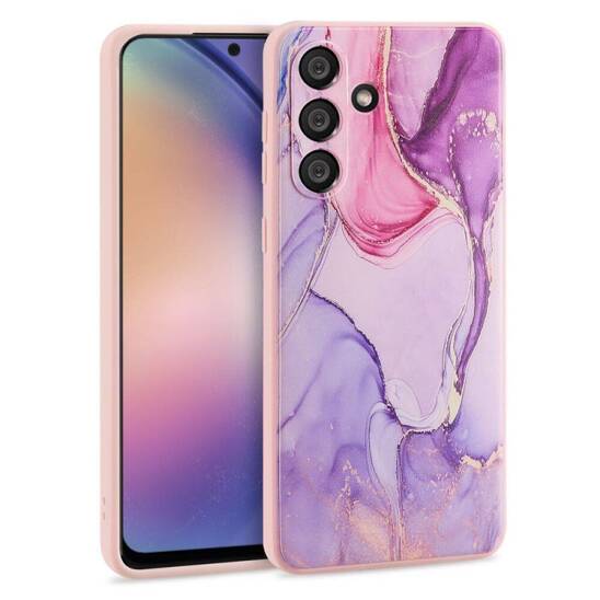 Etui SAMSUNG GALAXY A54 5G Tech-Protect Mood Colorful Marble wzór