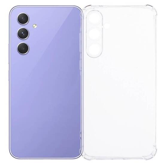 Etui SAMSUNG GALAXY A55 5G Antishock Case transparentne