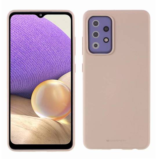 Etui SAMSUNG GALAXY A72 5G Soft Jelly Case piaskowe