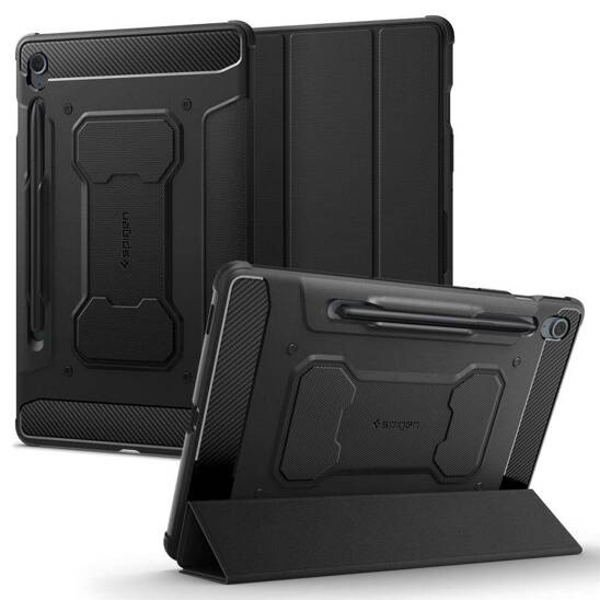 Etui SAMSUNG GALAXY TAB S9 FE 10.9 Spigen Rugged Armor "Pro" czarne