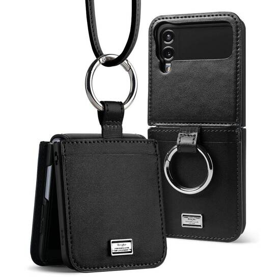 Etui SAMSUNG GALAXY Z FLIP 4 Ringke Signature Folio czarne