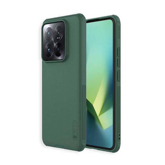 Etui XIAOMI 14 PRO Nillkin Super Shield Pro zielone