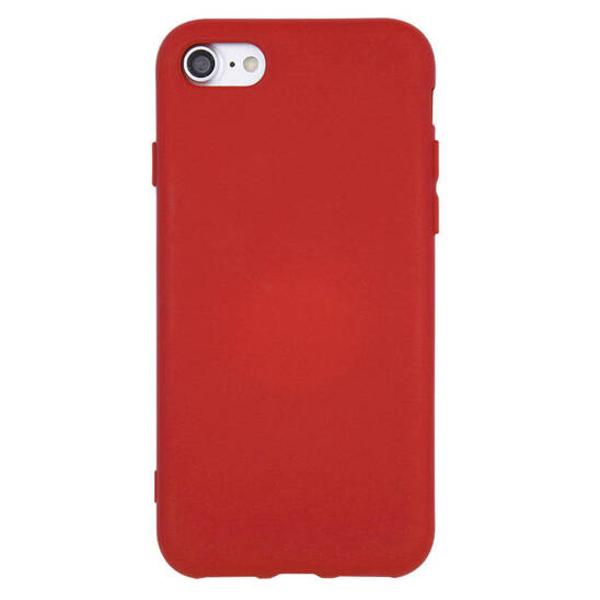 Etui XIAOMI REDMI 12C Silicone Case Elastyczne Silikonowe czerwone