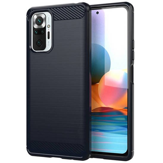 Etui XIAOMI REDMI NOTE 10 PRO Nexeri Carbon Pancerne czarne