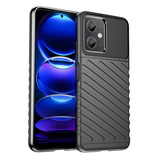 Etui XIAOMI REDMI NOTE 12 5G / POCO X5 5G Nexeri Thunder Case czarne