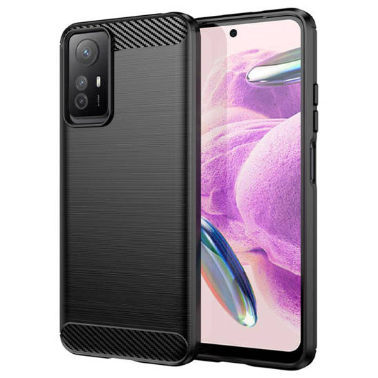 Etui XIAOMI REDMI NOTE 12S Nexeri TPU Premium Carbon czarne