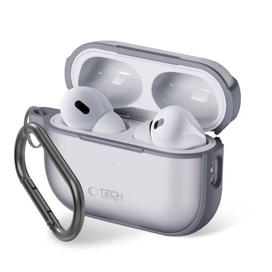 Etui do APPLE AIRPODS PRO 1 / 2 Tech-Protect Magmat Matte szare