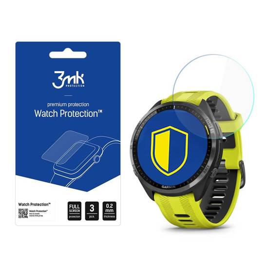 Folia Ochronna na Aparat GARMIN FORERUNNER 965 3mk Watch Protection Clear