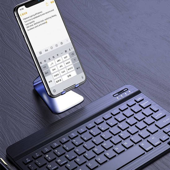 Inteligentna Klawiatura Bluetooth (10") Bezprzewodowa KAKU Smart Bluetooth Keyboard (KSC-339) czarna