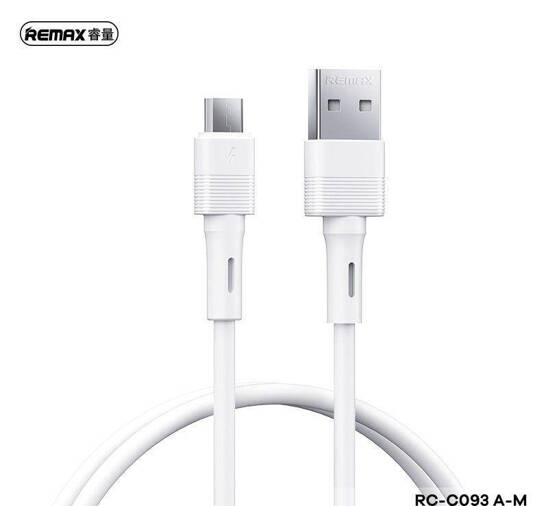 KABEL REMAX LEYA SERIES RC-C093 2.4A USB/MICRO USB WHITE