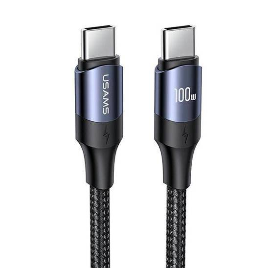 Kabel 100W PD 1.2m USB-C - USB-C Usams U71 SJ524USB01 (US-SJ524) czarny