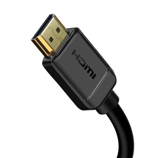 Kabel HDMI 2.0 Baseus, 4K 60Hz, 3D, HDR, 18Gbps, 2m (czarny)