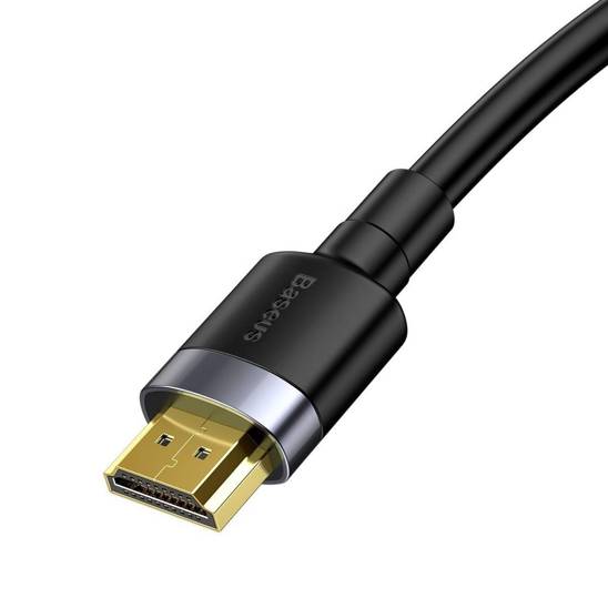 Kabel HDMI 2.0 Baseus Cafule, 4K, 3D, 2m (czarno-szary)