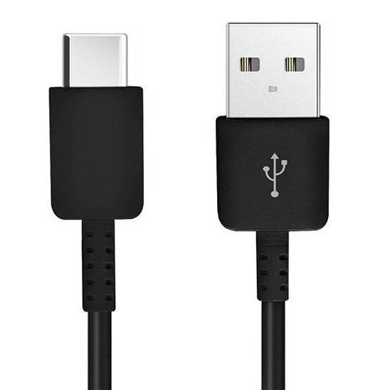 Kabel USB-C 1.5m QC do SAMSUNG EP-DW700CBE USB TYP C Quick Charge czarny