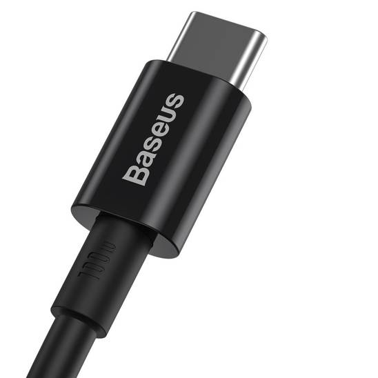Kabel USB-C do USB-C Baseus Superior Series, 100W, 2m (czarny)