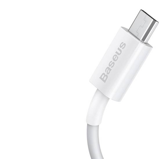 Kabel USB do micro USB Baseus Superior Series, 2A, 1m (biały)