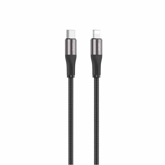 Kabel VIDVIE CB4038 Type C/iPhone 30W, 3m czarny