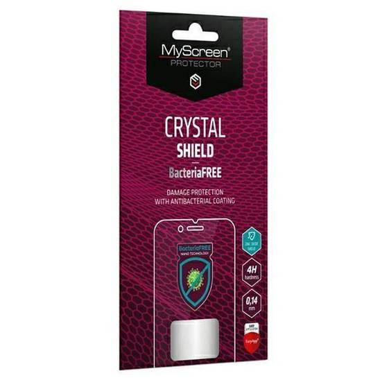 MS CRYSTAL BacteriaFREE Samsung GALAXY TAB ACTIVE PRO 10.1 folia czarny/black Full Glue