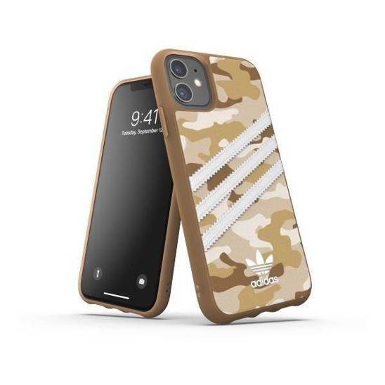 Oryginalne Etui IPHONE 11 PRO Adidas OR Moulded Case Woman Camo brązowe