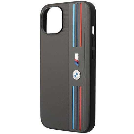 Oryginalne Etui IPHONE 14 BMW Tricolor M Collection (BMHCP14S22PPMA) szare