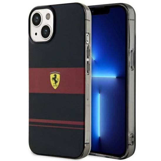 Oryginalne Etui IPHONE 14 Ferrari Hardcase IMD Combi Magsafe (FEHMP14SUCOK) czarne