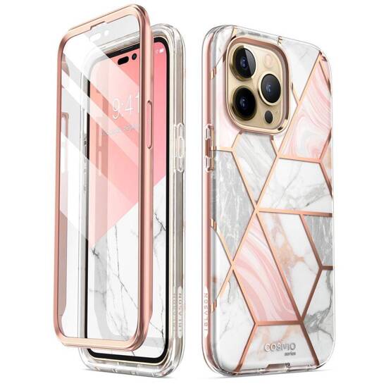 Oryginalne Etui IPHONE 14 PRO SupCase Cosmo Marble