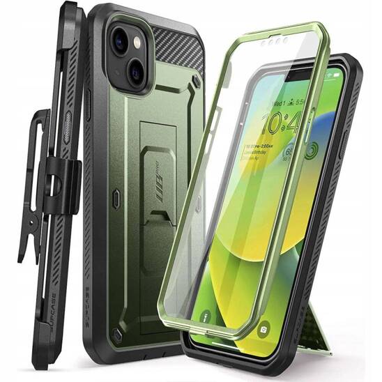 Oryginalne Etui IPHONE 15 PLUS / 14 PLUS SupCase Unicorn Beetle Pro Guldan