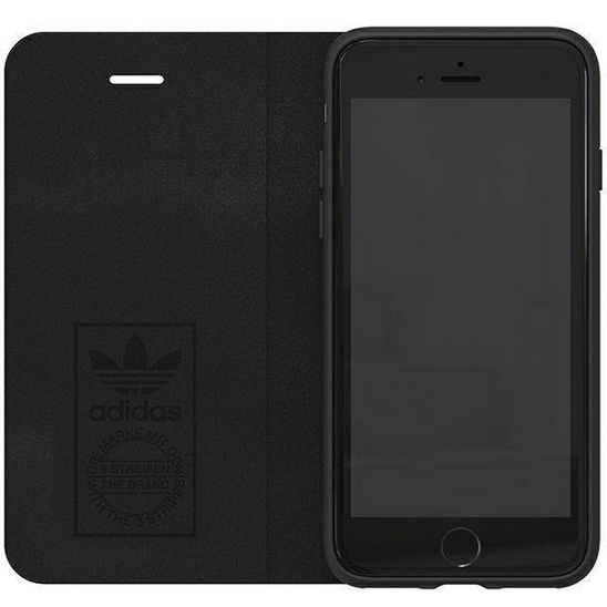 Oryginalne Etui IPHONE 6 / 6S / 7 / 8 / SE 2020 / 2022 Adidas OR Booklet Case PU (39158) białe