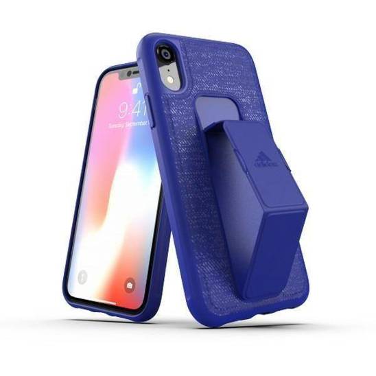 Oryginalne Etui IPHONE XR Adidas SP Grip Case niebieskie