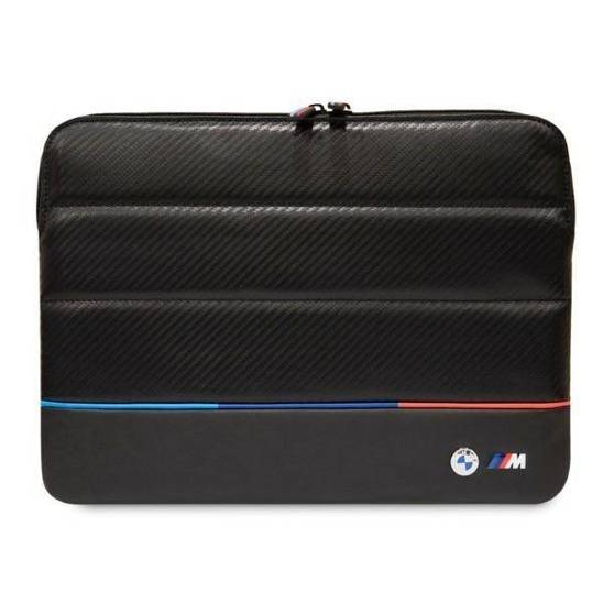 Oryginalne Etui LAPTOP 16" BMW Sleeve Carbon Tricolor (BMCS16PUCARTCBK) czarne