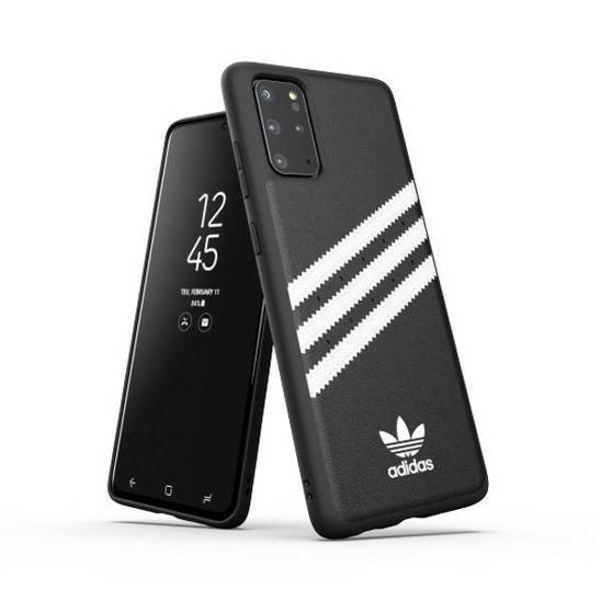 Oryginalne Etui SAMSUNG GALAXY S20+ Adidas OR Moudled Case PU (38620) czarne