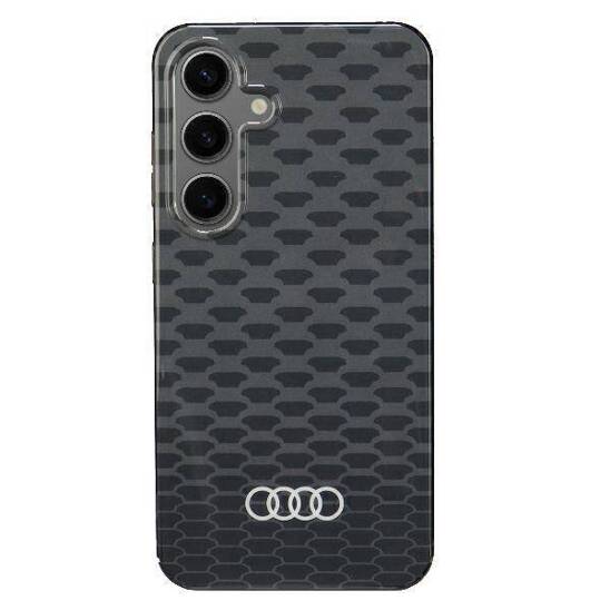 Oryginalne Etui SAMSUNG GALAXY S24 Audi Hardcase IML Pattern MagSafe Case (AU-IMLMS24-Q5/D3-BK) czarne