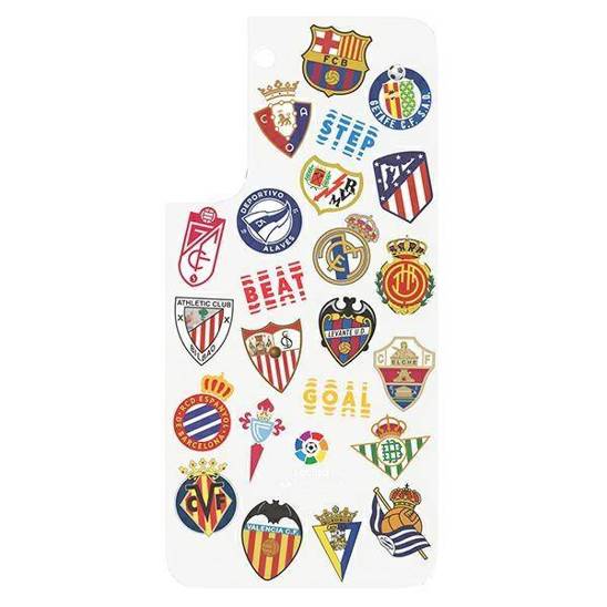 Panel Samsung GP-TOU021HORTW do etui Frame Cover do Galaxy S22 Laliga biały/white