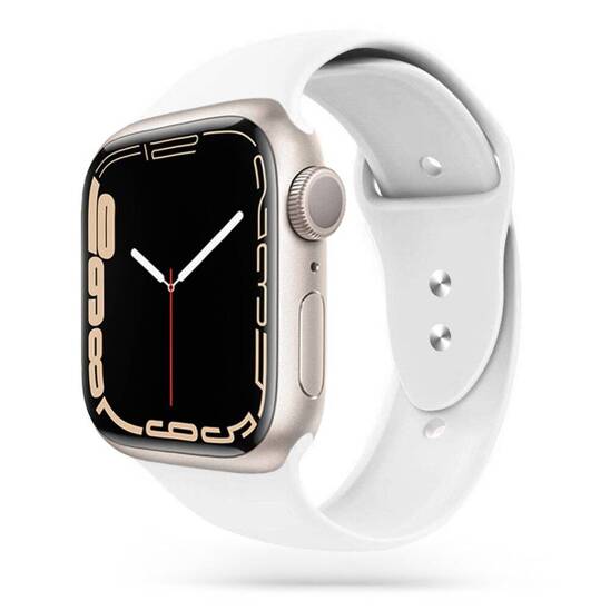 Pasek do APPLE WATCH 4 / 5 / 6 / 7 / SE (38 / 40 / 41 MM) Tech-Protect IconBand białe